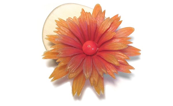 Melinda Young, Coral Bloom Brooch